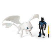 DRAGONS 3 FIGURINA HICCUP SI FURIA LUMINII CU LANSATOR VIV6045112_20107882