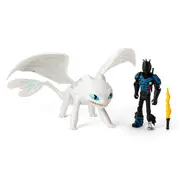 DRAGONS 3 FIGURINA HICCUP SI FURIA LUMINII CU LANSATOR VIV6045112_20107882
