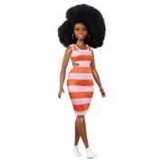 PAPUSA BARBIE FASHIONISTA AFROAMERICANA CU PARUL CRET VIVMTFBR37_FXL45