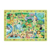 Puzzle - animalute la zoo (80 piese)