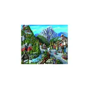 PUZZLE ORASUL BANFF, 1000 PIESE - ARTRVSPA16481