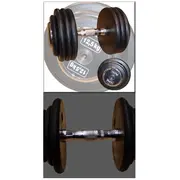Gantere cauciucate 10kg - PRORD10
