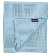 Paturica din bumbac 120 x 140 cm- Bleu Clevamama 3455 SUPclvm_3455