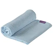 Paturica din bumbac 120 x 140 cm- Bleu Clevamama 3455 SUPclvm_3455