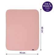 Paturica din bumbac Waffle Weave 70 x 90 cm- Coral Clevamama 3460 SUPclvm_3460