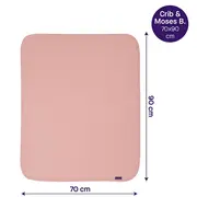 Paturica din bumbac Waffle Weave 70 x 90 cm- Coral Clevamama 3460 SUPclvm_3460
