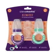 Set dispozitive de hranire din silicon Clevamama 3014 SUPclvm_3014