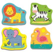 PUZZLE TREFL BABY CLASIC ANIMALE SAFARI 8 PIESE VIV36073