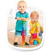 Jucarie interactiva Mega Bloks Girafa cu numere, 30 de piese - 4AKGFG19