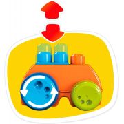 Jucarie interactiva Mega Bloks Girafa cu numere, 30 de piese - 4AKGFG19
