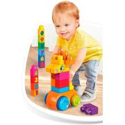 Jucarie interactiva Mega Bloks Girafa cu numere, 30 de piese - 4AKGFG19