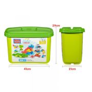Set Cuburi Mega Bloks Construieste o poveste, 100 piese - 4AKCYR23