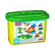 Set Cuburi Mega Bloks Construieste o poveste, 100 piese - 4AKCYR23