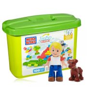 Set Cuburi Mega Bloks Construieste o poveste, 100 piese - 4AKCYR23