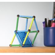 Set de constructie magnetic Geomag color 35 piese - 4AKGEOM-261