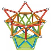 Set de constructie magnetic Geomag, Confetti, 127 piese - 4AKGEOM-354