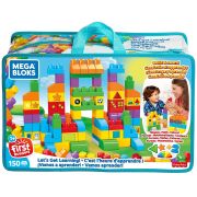 Set Fisher-Price Cuburi Colorate de Construit Mega Bloks 150 de piese - 4AKFVJ49