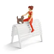 SCHLEICH Calarie pentru sarituri peste obstacole Horse Club al Miei - VRNSL42443