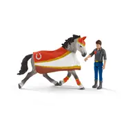 SCHLEICH Calarie pentru sarituri peste obstacole Horse Club al Miei - VRNSL42443