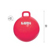LUDI Minge saltareata RED 55 cm DNBLUD90101
