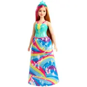 BARBIE PAPUSA PRINTESA DREAMTOPIA CU CORONITA ALBASTRA VIVMTGJK12_GJK16