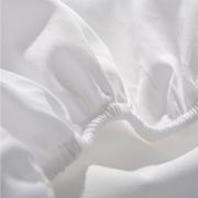 Cearsaf Din Bumbac Jersey Cu Elastic Pe Contur 90x40 Cm, Alb Pjb63410