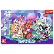 PUZZLE TREFL 24 MAXI FAMILIA ENCHANTIMALS VIV14315