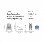 Balansoar pliabil Chicco Pocket Relax, Sweet Dog, 0+luni - CHC79825-8_SWEET DOG