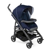 Carucior 2 in 1 Chicco Duo Love UP, carucior si landou, India Ink, 0luni+  - CHC79821-8_INDIA INK
