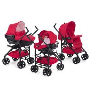 Carucior 3 in 1 Chicco Trio Sprint, RedPassion (Rosu), 0luni+ - CHC79175-8_RED PASSION