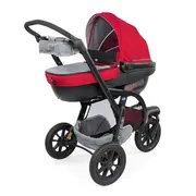 Carucior Chicco Trio Activ3, Car Kit, 0+luni, Red Berry - CHC79270-8_RED BERRY