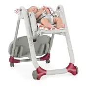 Scaun de masa Chicco Polly Progres 5 in 1, Cherry, 0 luni+  - CHC79336-8_CHERRY