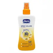 Spray Chicco protectie solara dermopediatrica, SPF 30+, 150ml, 0 luni+ CHC09160-9