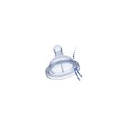 Tetina Chicco silicon PHYSIOLOGIC, 2buc, flux normal, sistem avansat anticolici, 0luni+ - CHC20811-7