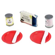 Toaster cu accesorii mic dejun Eddy Toys ERFED10088