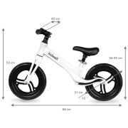 Bicicleta fara pedale kidwell falcon white edeedirobifal04a0