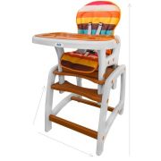 Scaun de masa Juju Eat&amp;Play, Maro JUJJu3002-Brown-2