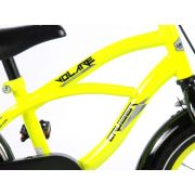 Bicicleta pentru baieti Volare Yellow Cruiser 81419 14 inch cu roti ajutatoare si frana de mana - SOLVOL81419