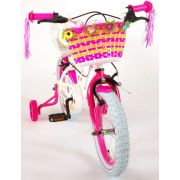 Bicicleta pentru copii Volare Ashley 81404-IT 14 inch cu roti ajutatoare si frana de mana - SOLVOL81404-IT