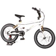 Bicicleta pentru copii Volare Freestyle Cool Rider 91646 16 inch alb - SOLVOL91646