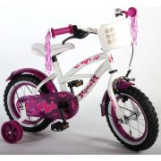 Bicicleta pentru copii Volare Heart Cruiser 61209 12 inch cu roti ajutatoare si frana de mana - SOLVOL61209