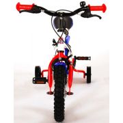 Bicicleta pentru copii Volare Super Children White 91240-IT 12 inch cu roti ajutatoare si frana de mana - SOLVOL91240-IT