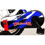 Bicicleta pentru copii Volare Super Children White 91240-IT 12 inch cu roti ajutatoare si frana de mana - SOLVOL91240-IT