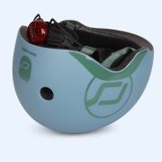 Casca De Protectie Pentru Copii, Sistem De Reglare Magnetic Cu Led, Xxs-s, 45-51 Cm, 1 An+, Steel, Scoot  Ride Pjb96322