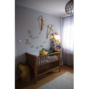 Patut Din Lemn Pentru Bebe, Inaltime Saltea Reglabila, Noble Vintage 120x60 Cm Pjbnoble_cot_vintage