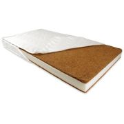 Saltea Pentru Copii, Cocos Spuma T18 Cocos Cu Husa Detasabila Bumbac, 90x40x7 Cm Pjbpj90407