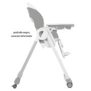 Scaun de masa Chicco Polly 2 Start 4roti, Miss Pink, 0 luni+ - CHC79205-8_MISS PINK