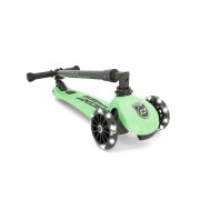 Trotineta Copii Pliabila, Reglabila, Roti Luminoase, Highwaykick 3 Led Kiwi, 3-6 Ani, Pana La 50 Kg, Scoot  Ride Pjb96359