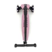 Trotineta Copii Pliabila, Reglabila, Roti Luminoase, Highwaykick 3 Led Rose, 3-6 Ani, Pana La 50 Kg, Scoot  Ride Pjb96346