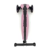 Trotineta Copii Pliabila, Reglabila, Roti Luminoase, Highwaykick 3 Led Rose, 3-6 Ani, Pana La 50 Kg, Scoot  Ride Pjb96346